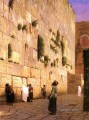Muro de las Salomón Jerusalén Árabe Jean Leon Gerome